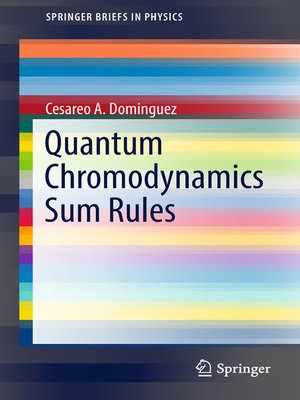 cover image of Quantum Chromodynamics Sum Rules